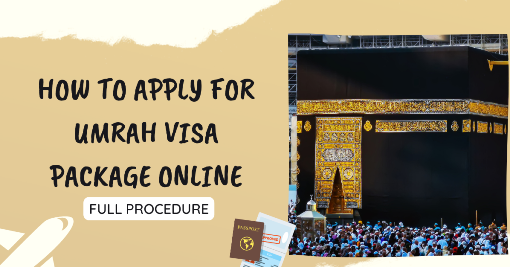 How to apply for umrah visa package online